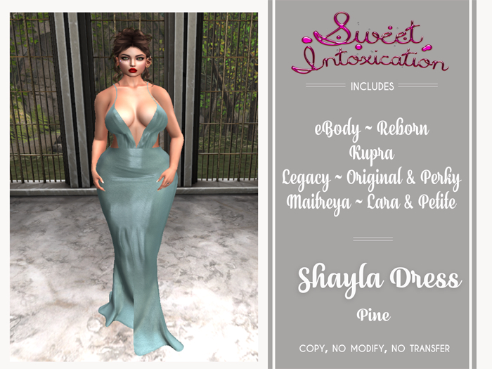 ::Sweet Intoxication:: Shayla Dress - Pine