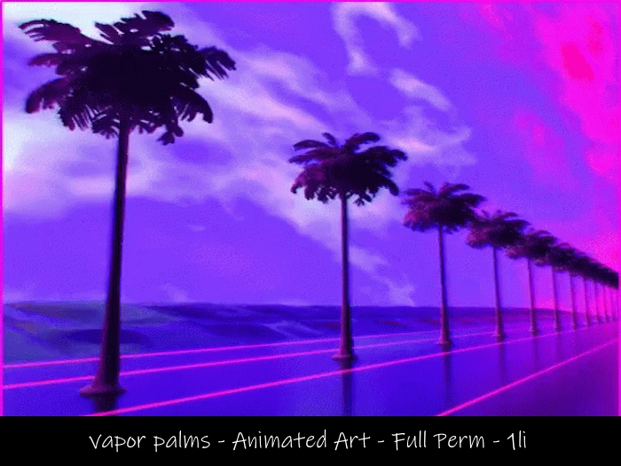 vapor palms - full perm Animated