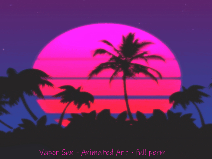 Vapor Sun - Animated - full perm