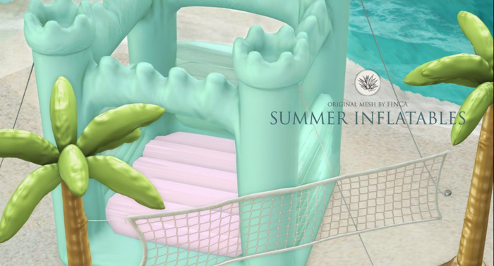 1. FINCA  Inflatable Castle RARE
