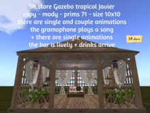 SR.store Gazebo tropical Javier