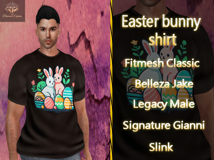{DE} Easter bunny shirt 