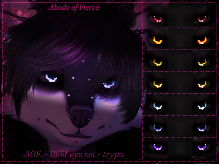 .AOF. - BoM eye set - trypo