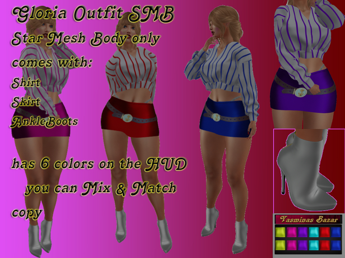 Gloria Outfit SMB boxed