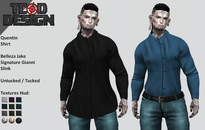 Shirt ~ Quentin [Textures Hud]...
