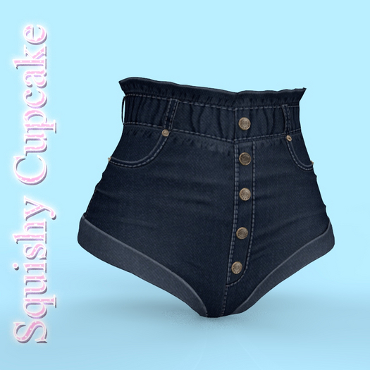 Dark Denim Shorts Maitreya Reborn Legacy