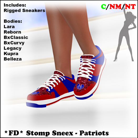 *FD* Stomp Sneex [Boxed] Patriots