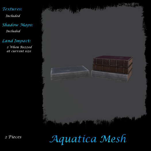 Aquatica Mesh - AM025879 Old Books