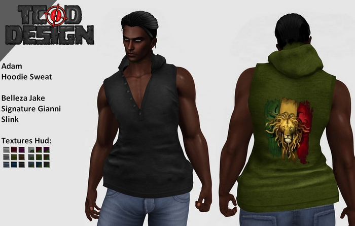 Hoodie Sweat ~ Adam [Textures Hud]...