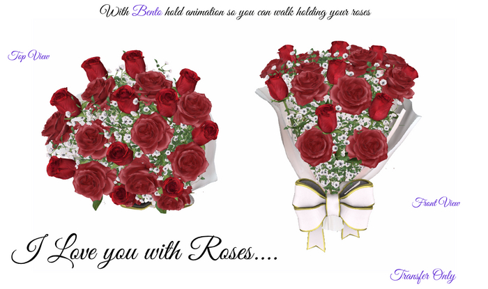 I Love you Roses - So Romantic!