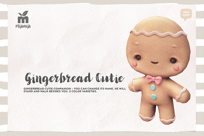 MishMish - Gingerbread Cutie Companion / Pastel [Boxed]