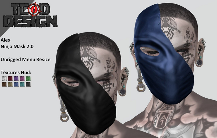 Ninja Mask 2.0 ~ Alex [Textures Hud]...