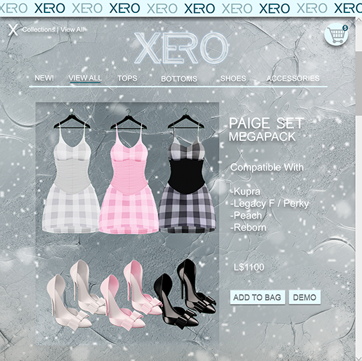 [XERO] Paige Set (Megapack)
