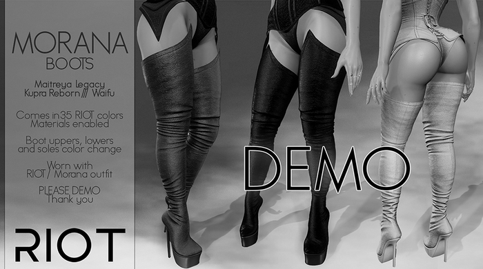 RIOT / Morana Boot - Demo