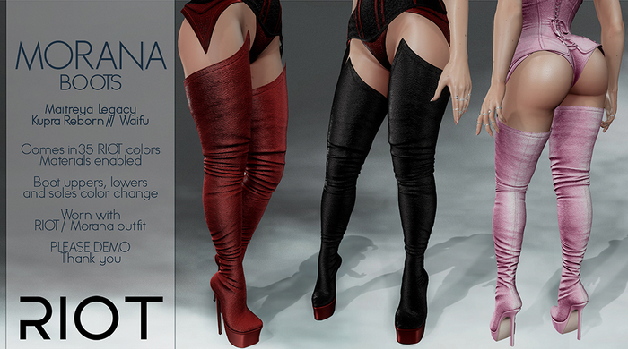 RIOT / Morana Boots - Fatpack