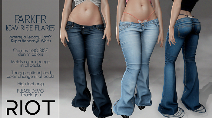 RIOT / Parker Jeans - Fatpack