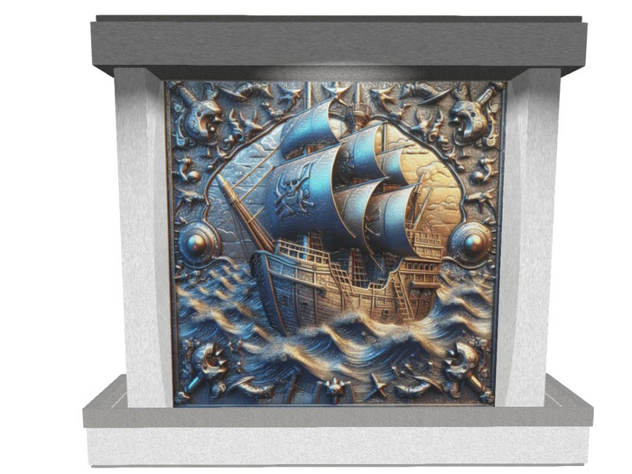 Pirate Ship Water Frame