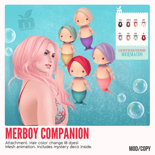 *MishMish* MERBOY Companion - FATPACK [Boxed]