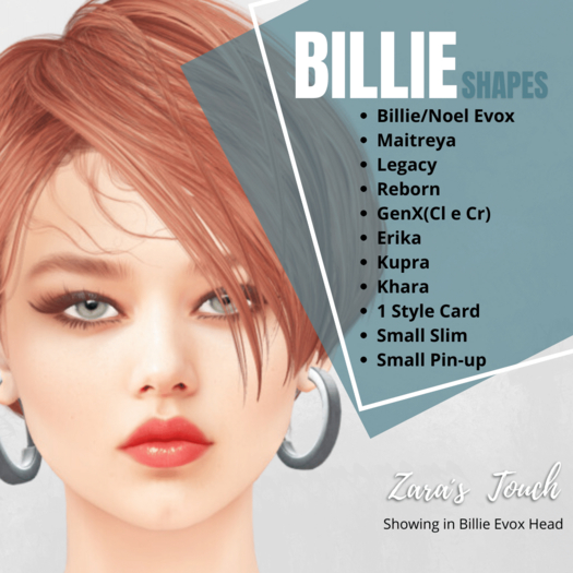BILLIE SHAPES - Zara's Touch