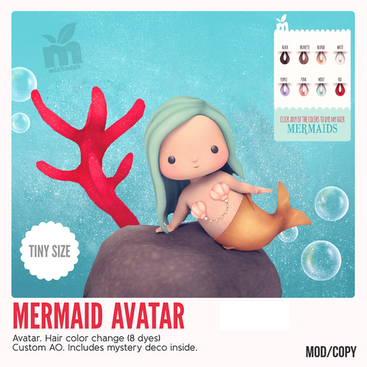 *MishMish* MERMAID Avatar - GOLD [Boxed] 