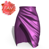 Lilac Formal Skirt Maitreya LaraX Legacy Reborn