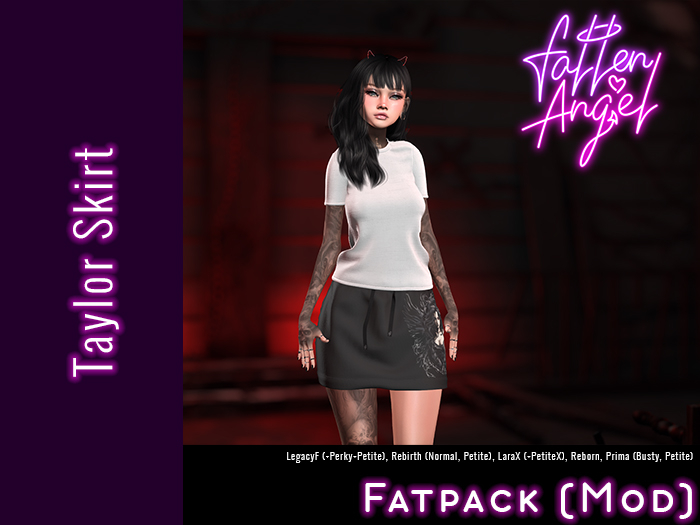 Fallen Angel - Taylor Skirt - FATPACK
