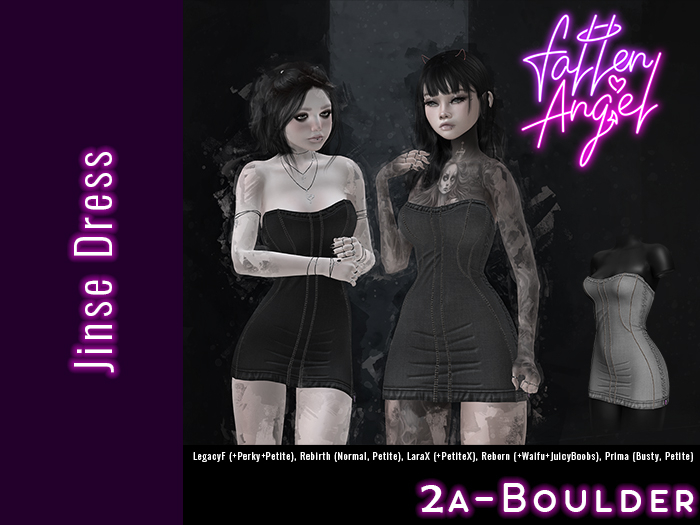 Fallen Angel - Jinse Dress - 2a