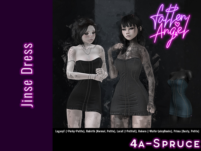 Fallen Angel - Jinse Dress - 4a