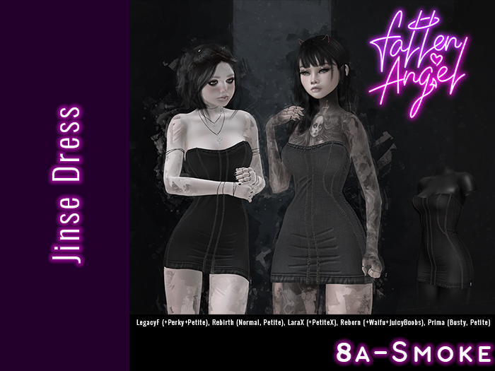 Fallen Angel - Jinse Dress - 8a