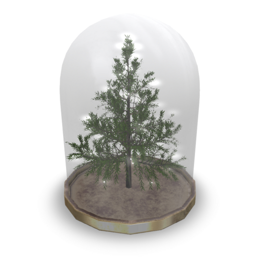 Second Life Marketplace - tarte. pine tree cloche (gold)