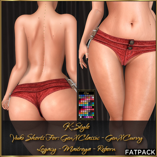 [K-Style] YUKI SHORTS - FATPACK