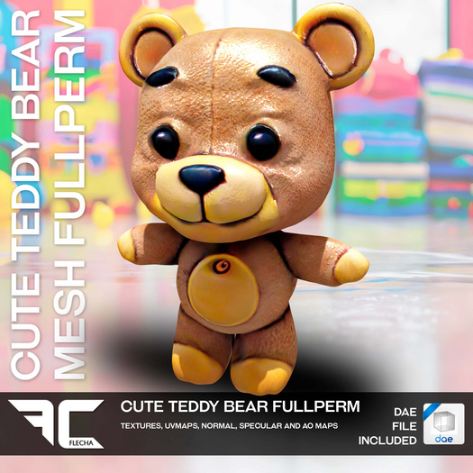 FLECHA Cute teddy bear fullperm