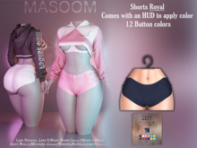 [[ Masoom ]] Mind Bender Shorts - Royal