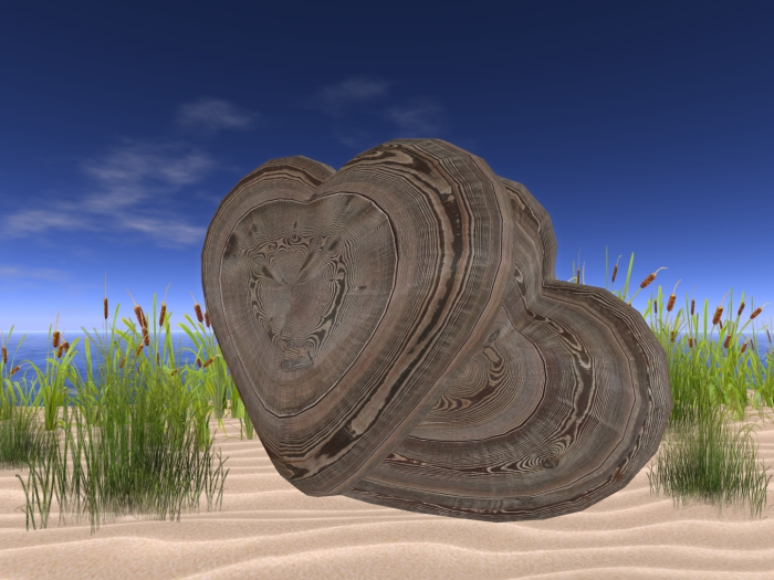 Heart-shaped Decor, Mesh 1 LI (8 textures)