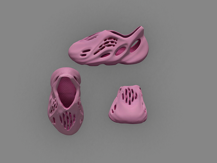 Zapatos de Tres Rayas Magenta