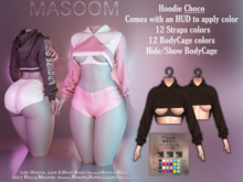 [[ Masoom ]] Mind Bender Hoodie - Choco