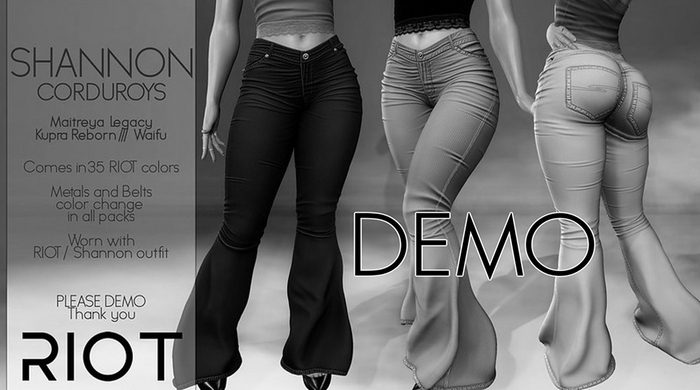 RIOT / Shannon Corduroys - Demo