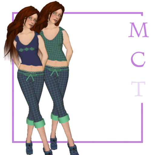 Tartan/argyle pyjamas blue [by Finally]