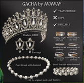 *AvaWay* Pearl Strand with diamond