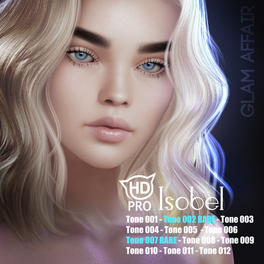 [Glam Affair] Isobel Layer [Catwa] 007 RARE