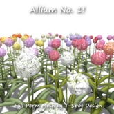 T-Spot Mesh - Giant Onion (Allium Giganteum) No. 1 - Full Perm Kit - LI = 2