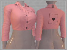 Dress Shirt [Print.Pink]