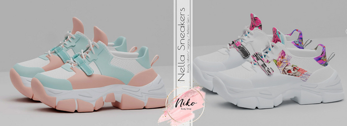 Niko*Nella Sneakers Lilac(Unpacker)