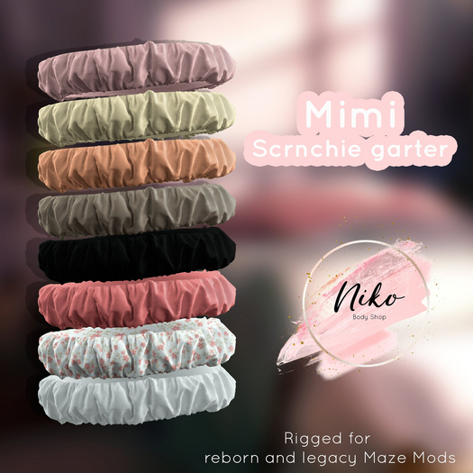 Niko*Mimi Scrunchie Garter Fatpack (Unpacker)