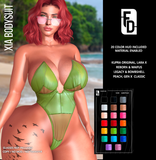 Try DEMO first -FD- Xia Bodysuit