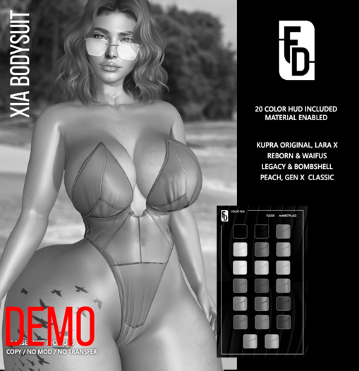 -FD- Xia Bodysuit DEMO