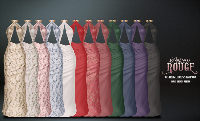 POISON ROUGE Charlize Dress FATPACK