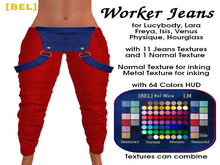 [BEL] Worker Jeans