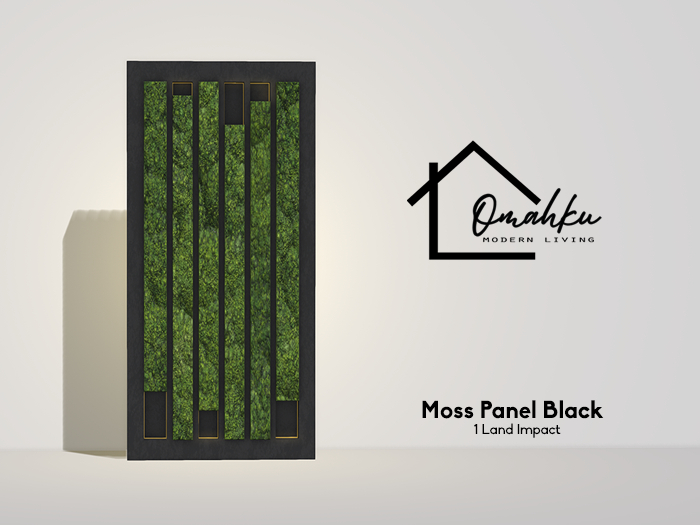 Omahku - Moss Panel Black