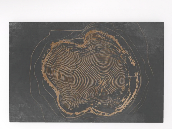 Hollyhood Single Painting - Wind